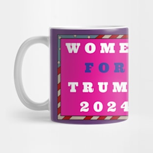 women for  trump. Mug